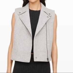Club Monaco wool cropped vest